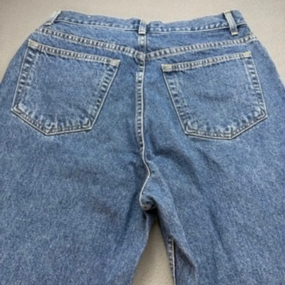 VTG J.Crew Straight Leg Denim Jeans 32x34 (FIT 29x33) Blue Made in USA Workwear